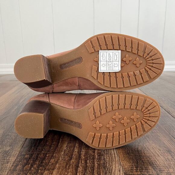 Timberland Earthkeepers Rudston Mid Waterproof Boot Pull On Buckle Size 8 Brown - Picture 8 of 16